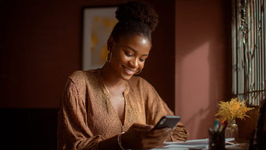 Nigerian small business owner responding to Instagram DMs — Instagram growth hacks for small businesses in Nigeria
