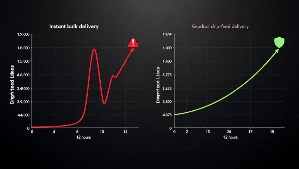 Drip-feed Instagram likes delivery Nigeria safe 2026