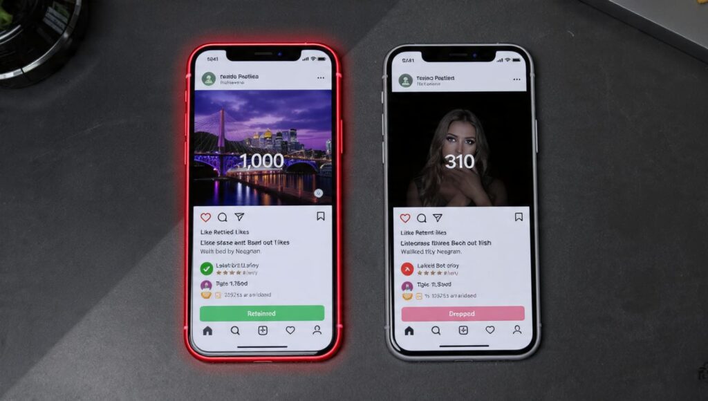 Non-drop Instagram likes Nigeria high retention 2026