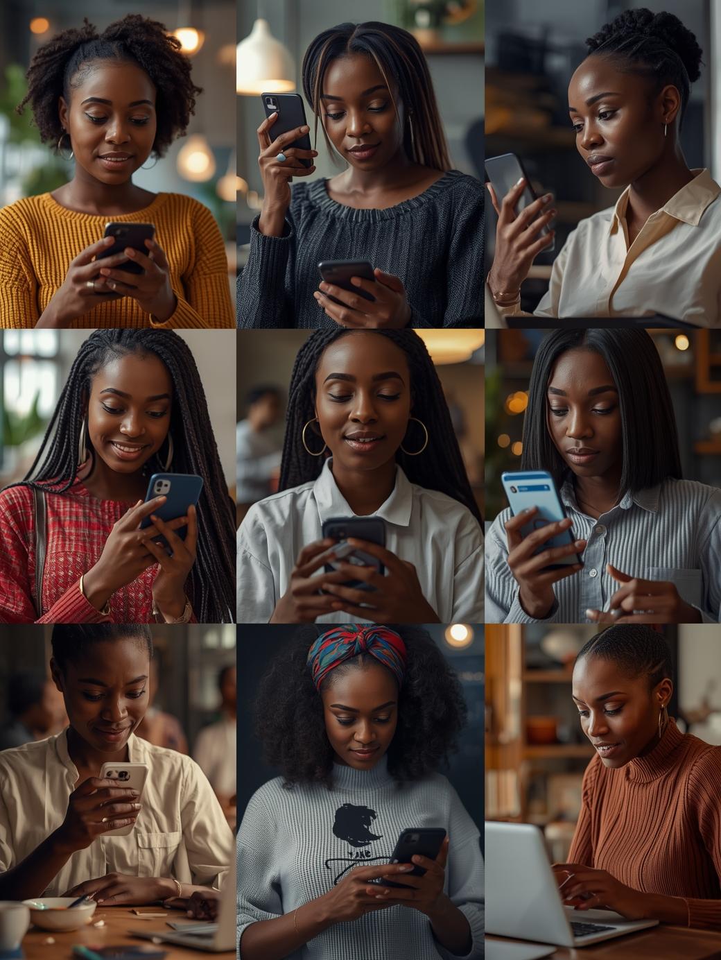 Nigerian entrepreneurs confirming Instagram login