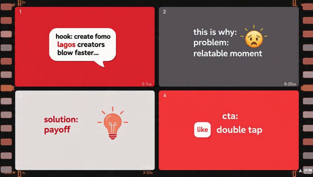 Instagram Reels hook formula for Nigerian creators