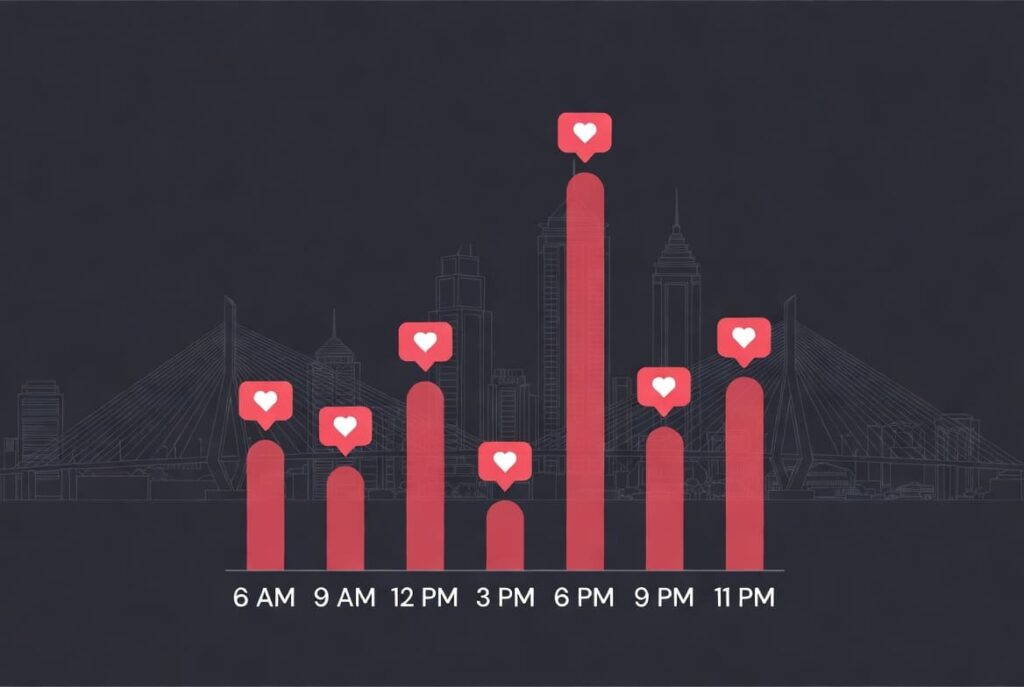 best Instagram time Nigerian businesses Lagos evening hours