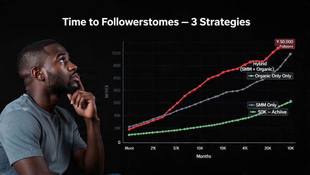 SMM panel fast visibility Nigeria vs organic growth timeline Instagram 2026