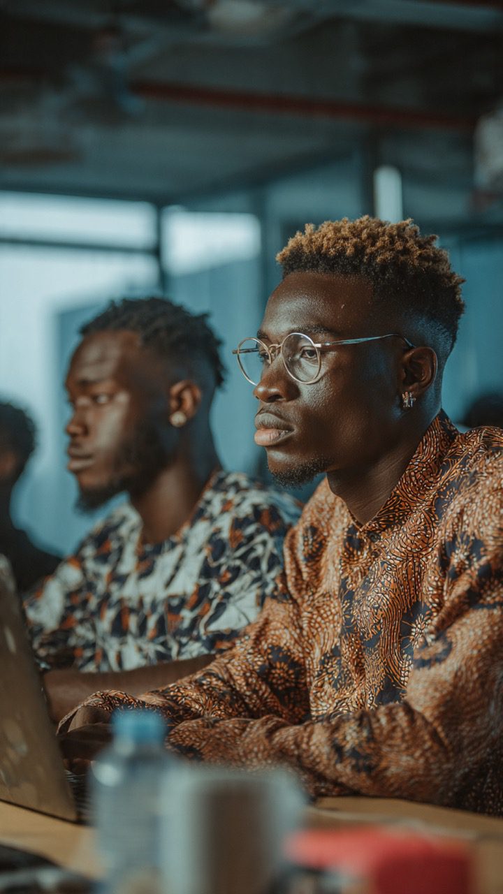Nigerian influencer reviewing social media follower increase tutorial