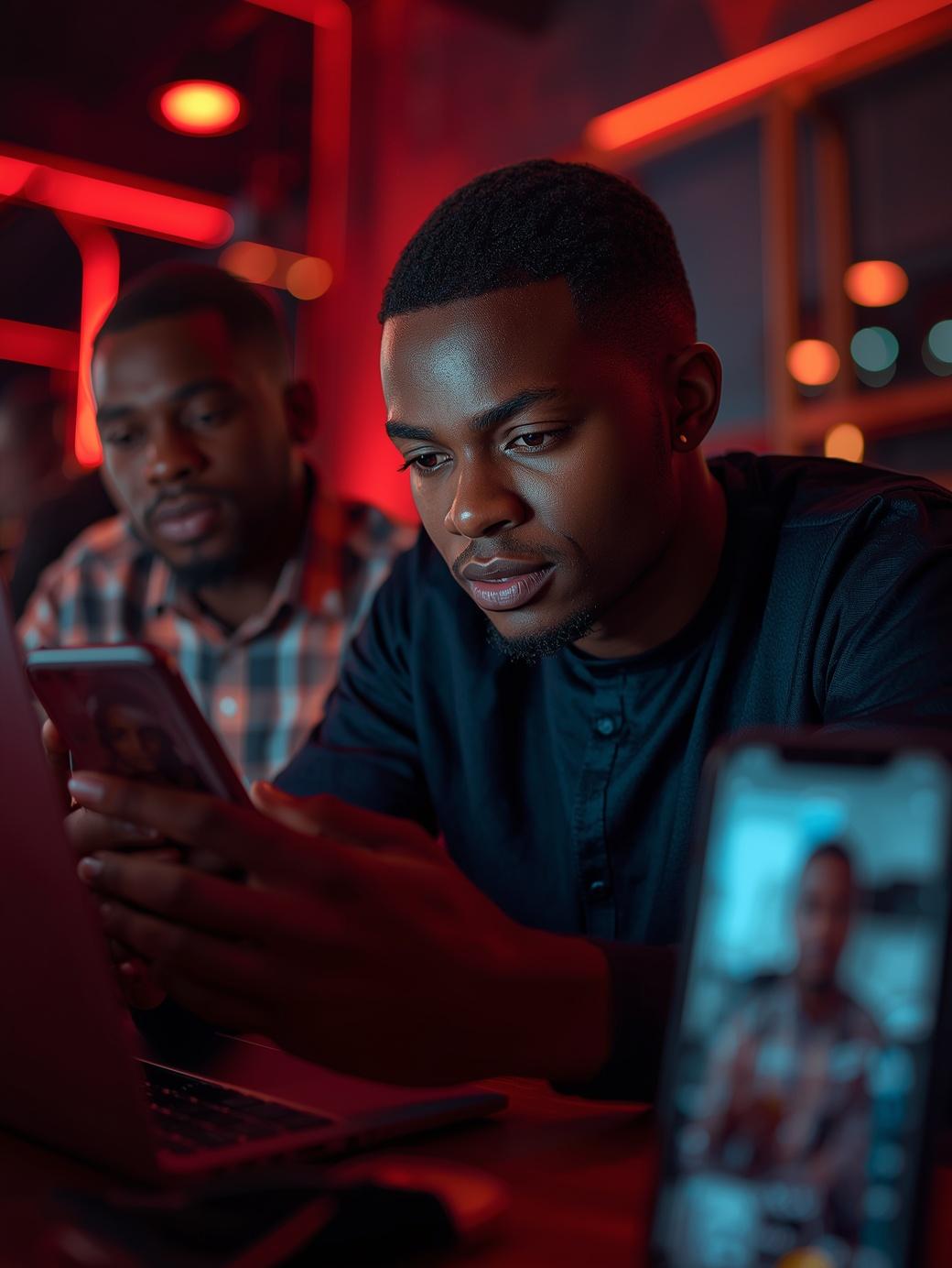 Nigerian entrepreneur using SMM panel Nigeria