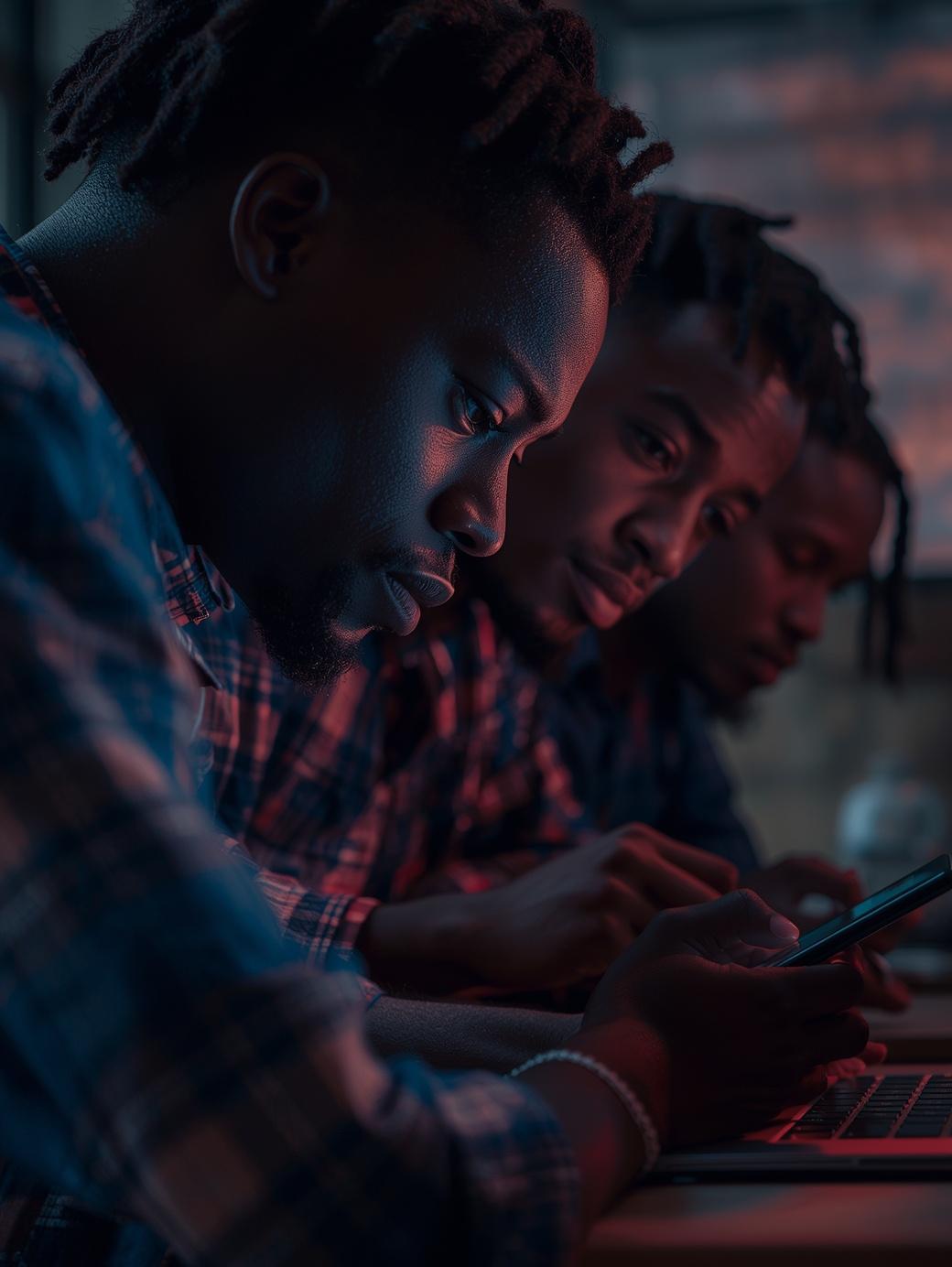 Nigerian creator tracking follower growth