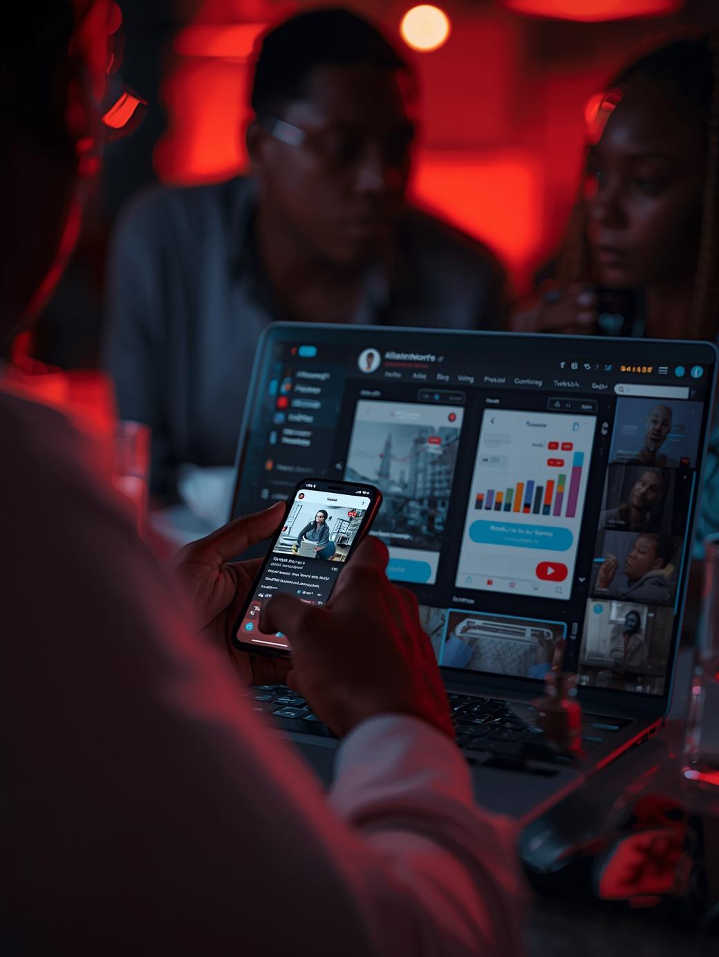 Nigerian entrepreneur buying social media accounts