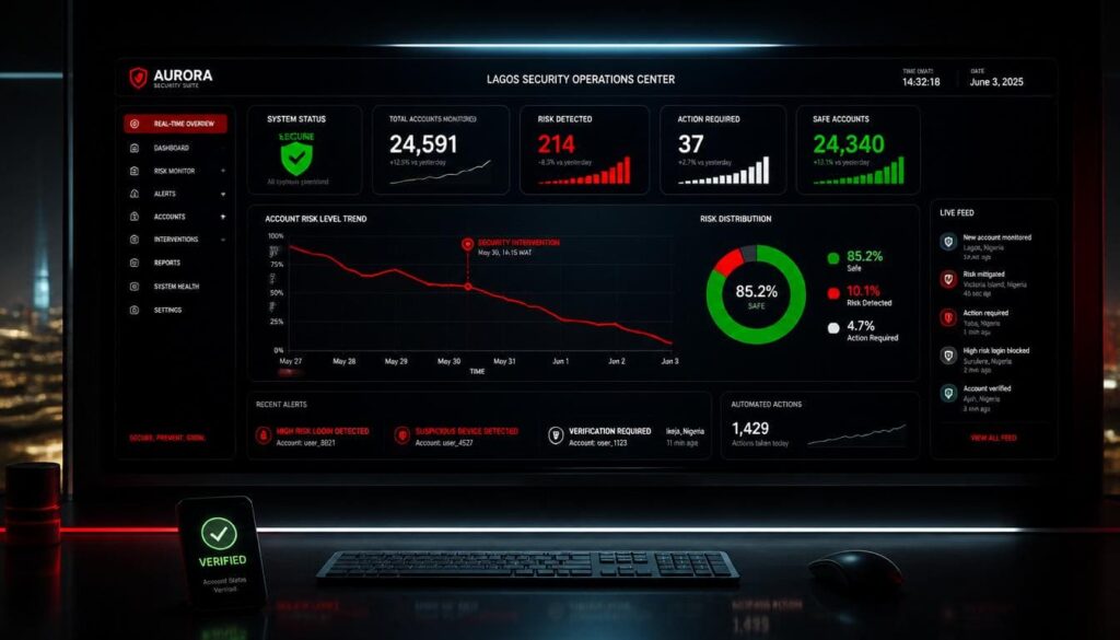 Digital security monitoring for social accounts