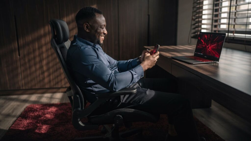 A Nigerian influencer responding to comments to grow Instagram followers in Nigeria authentically.