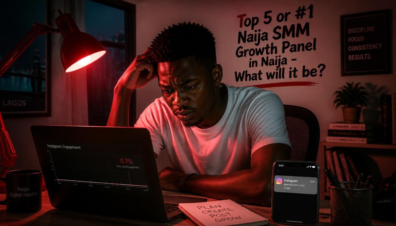 Nigerian creator stressed by poor engagement