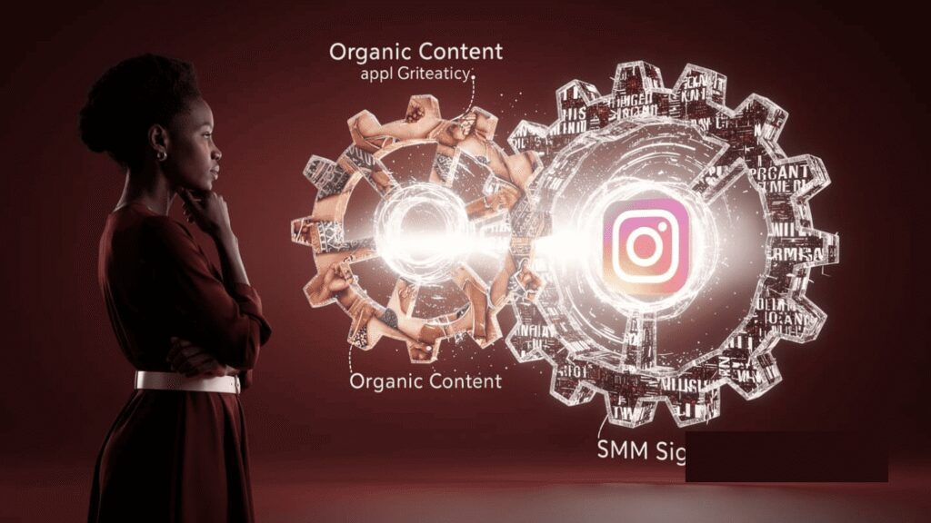 Hybrid organic and SMM growth strategy for Nigerian creators