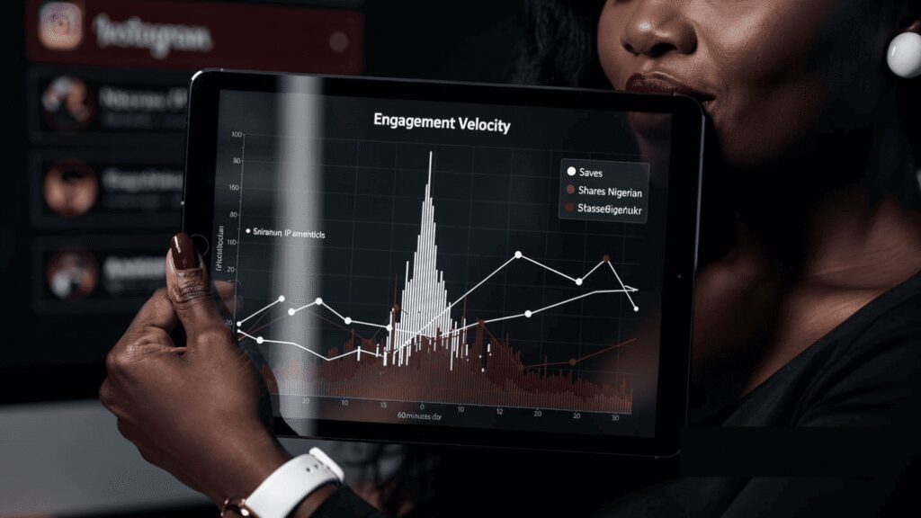 Controlled boosting Instagram Nigeria engagement velocity analytics dashboard