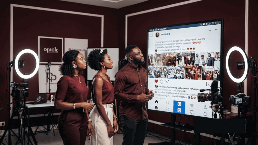 A successful Nigerian brand profile with a high follower count and active comment section engagement.