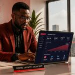 Digital marketer analyzing Nigerian social metrics