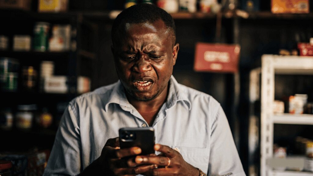 Nigerian vendor facing low post interaction