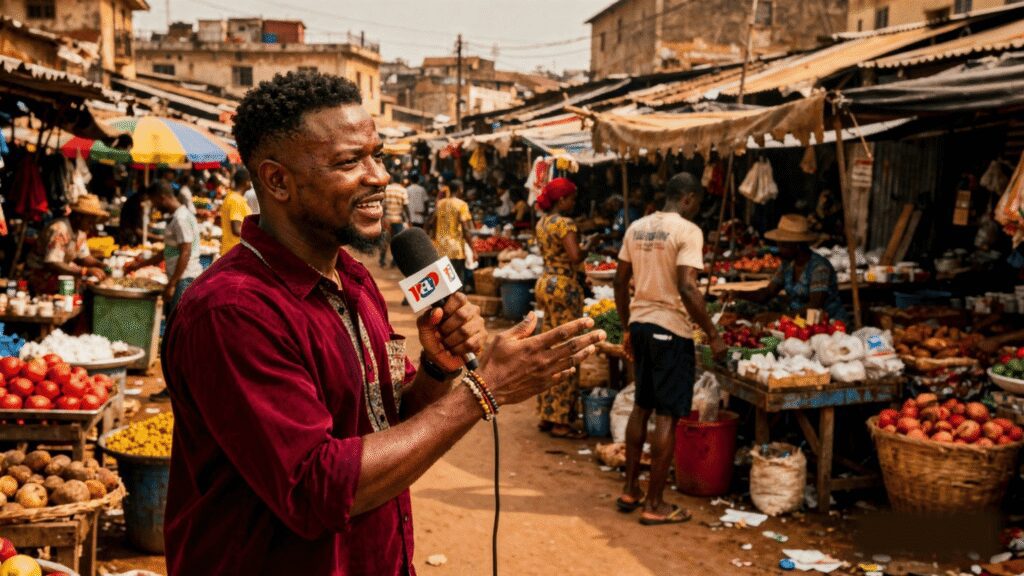 Authentic street interview video production