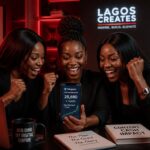 Nigerian creator celebrating Telegram channel growth