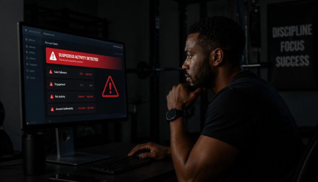 Careful Nigerian user warning about bots