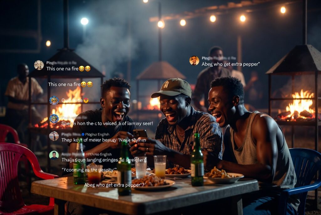 Real-time targeted comments for Nigerian audience engagement on trending social media posts