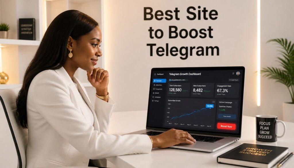 Secure mobile interface for Telegram growth
