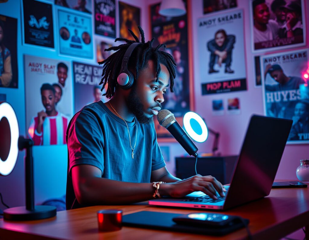 Avoiding risky Nigerian Instagram engagement sites while creating content in Lagos.