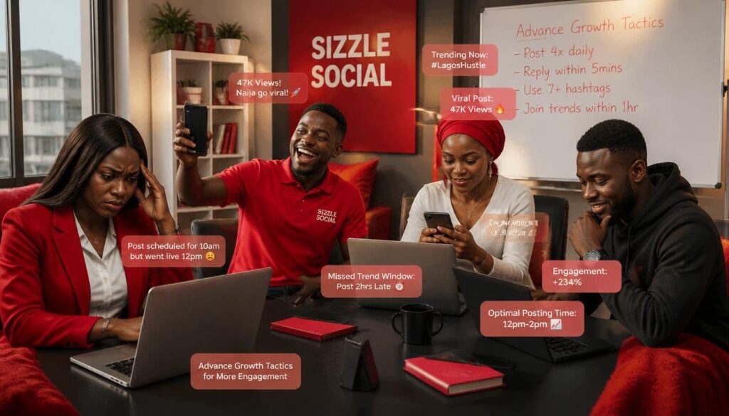 Nigerians applying advanced tactics