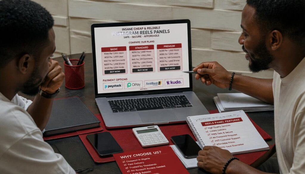 Nigerians reviewing safe and cheap Reels panels