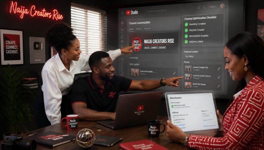 Nigerian team optimizing channel