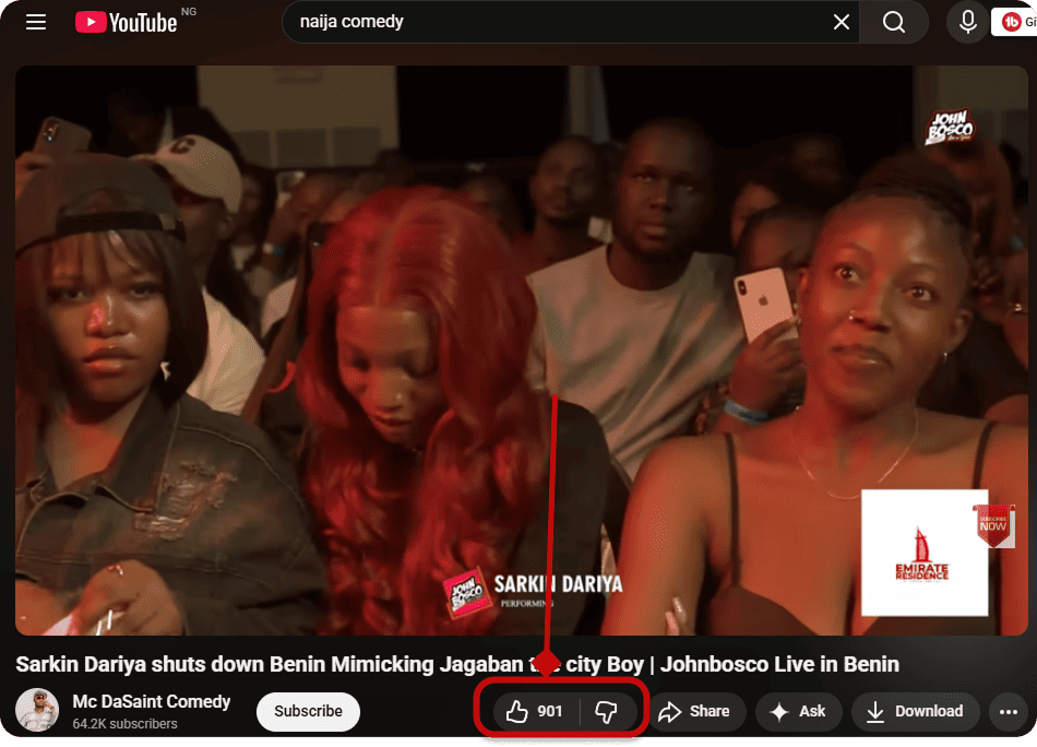 Nigerian creators filming engaging content