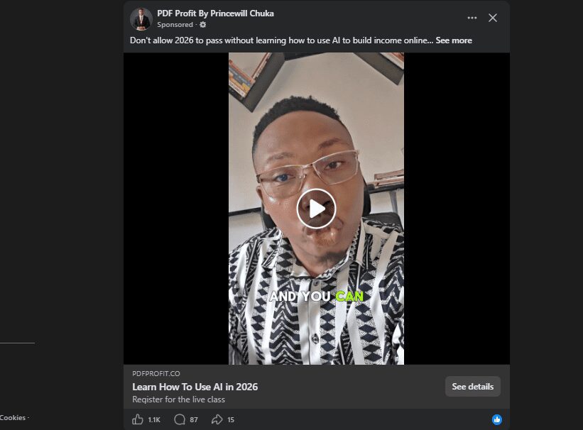 Educational post screenshot