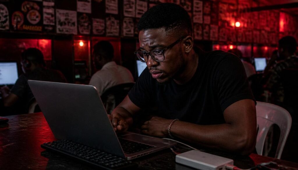 Nigerian creator checking legit TikTok likes service