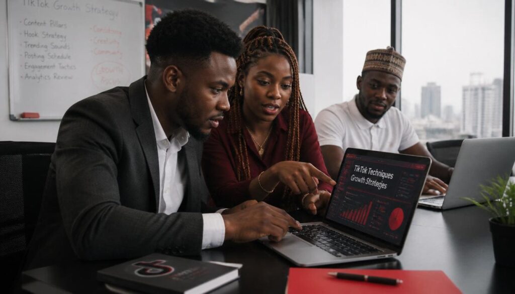 Top Nigerian creators using advanced TikTok strategies
