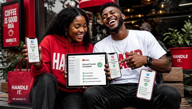 Nigerians sharing devices