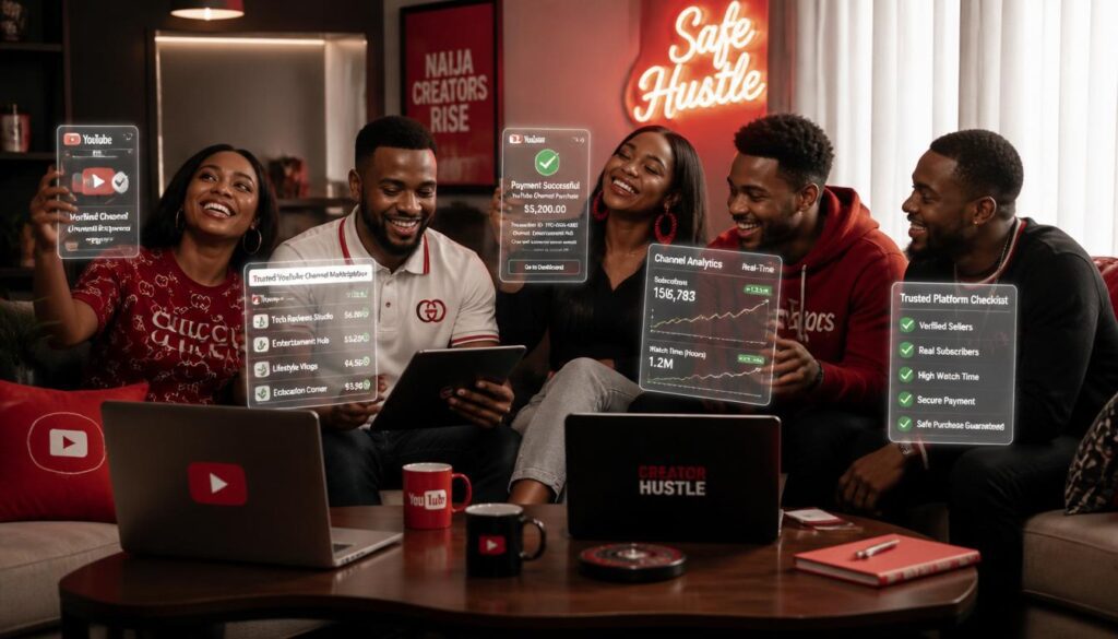 Nigerians using trusted platforms for monetized channels