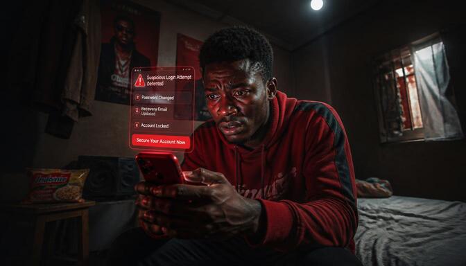 Nigerian stressed over hacked account