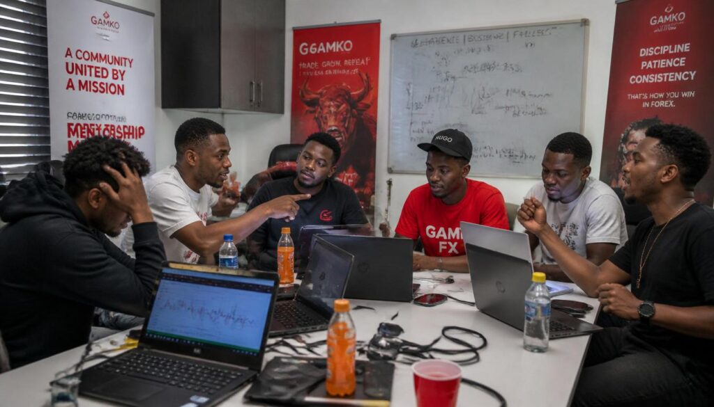 Forex traders comparing safe vs unsafe Telegram sites