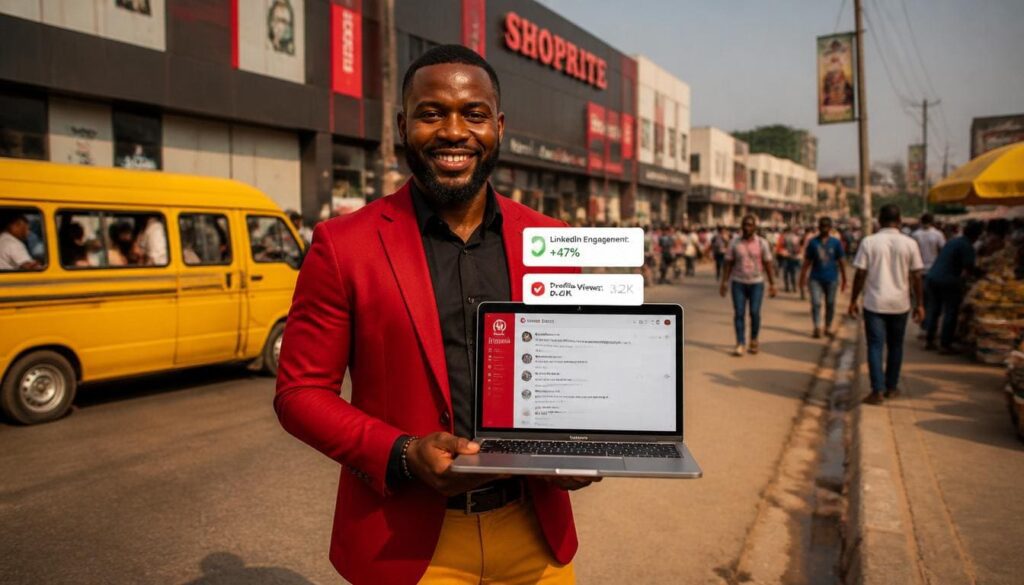 Nigerian using Sizzle Social tool