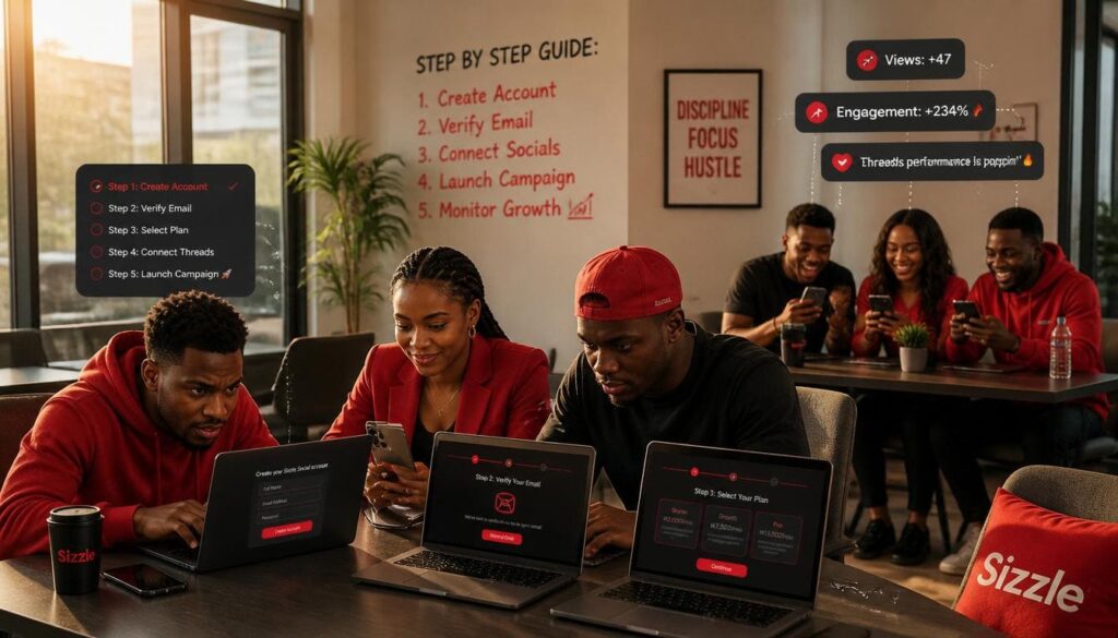 Nigerians using Sizzle Social platform