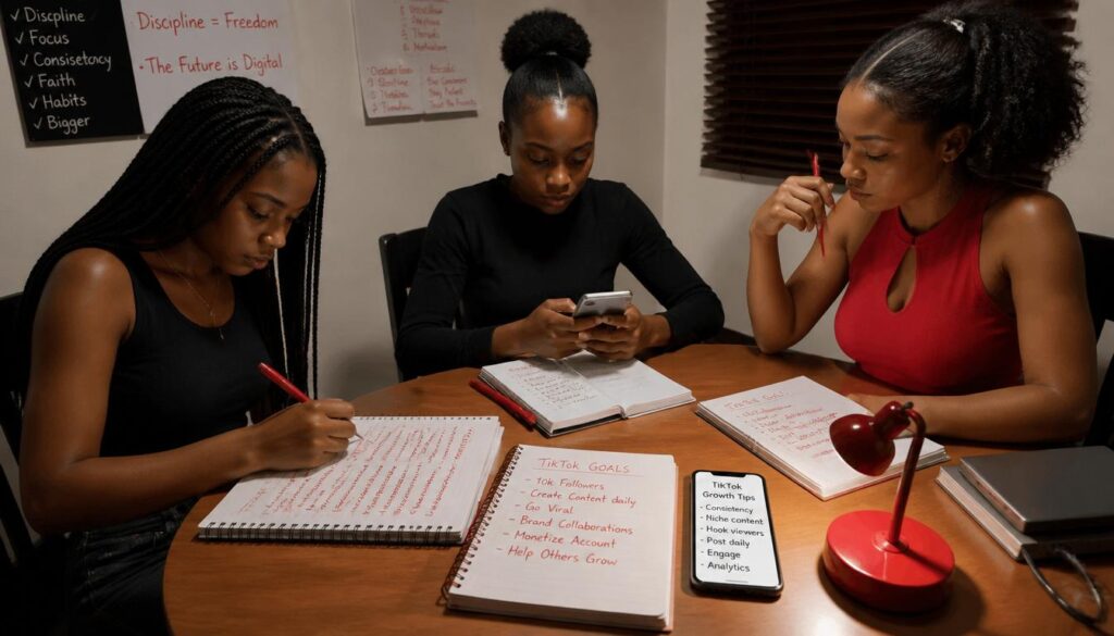 Nigerian creators setting TikTok growth targets