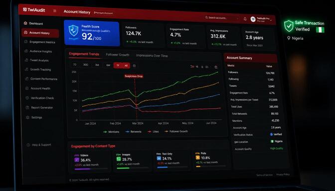 Nigerian marketers analyzing engagement charts