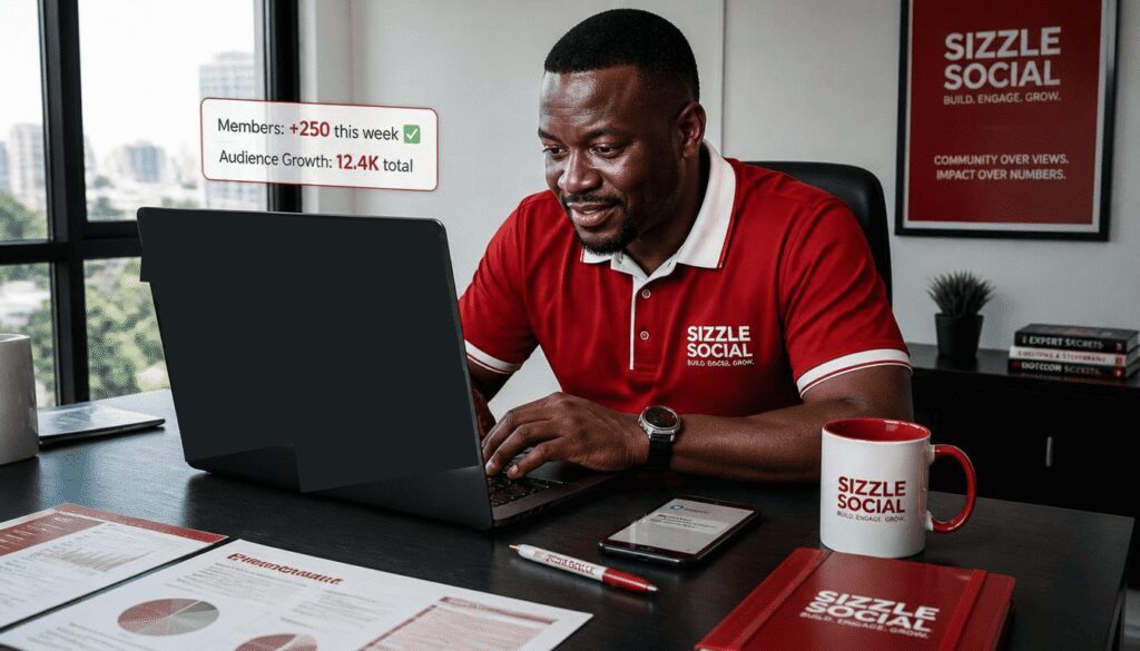 Nigerian community leader growing members