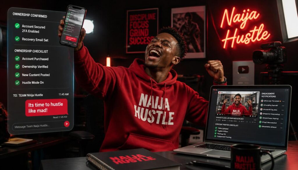 Nigerians updating TikTok account credentials