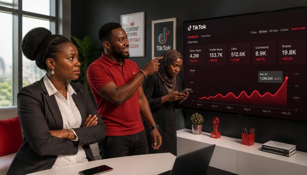 Nigerian creators starting their TikTok journey