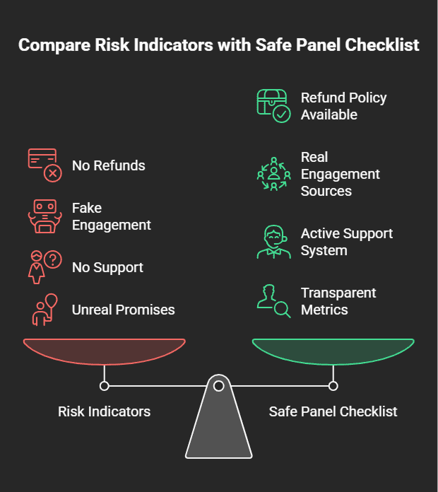 Infographic of safe buying checklist