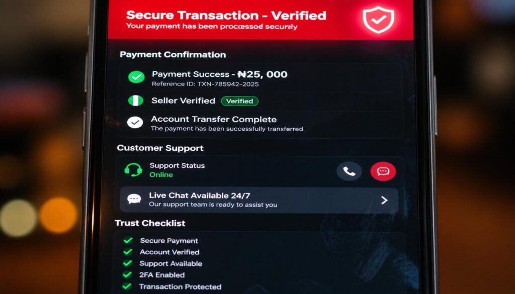 Nigerians reviewing features of trusted marketplaces