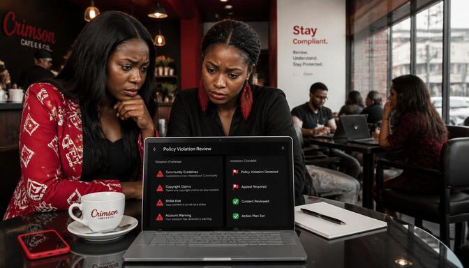 Nigerians checking violations
