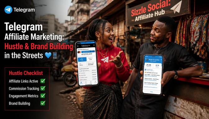 Telegram channels for affiliate marketing.