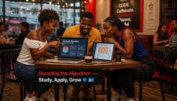 Naija youths checking engagement metrics