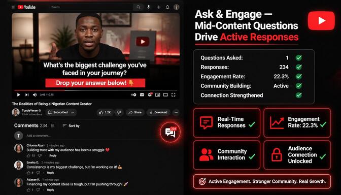 Nigerian creator asking questions
