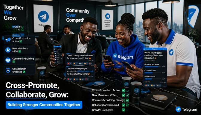 Nigerians collaborating in café